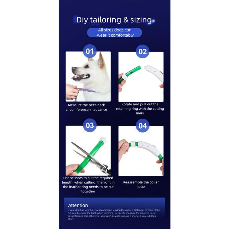 Measure and cut to ensure a proper fit for your pooch with ease!